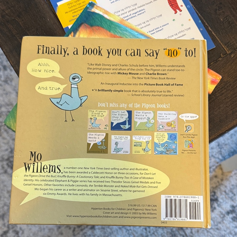 Don't Let the Pigeon Drive the Bus! Book - Picture 2 of 4